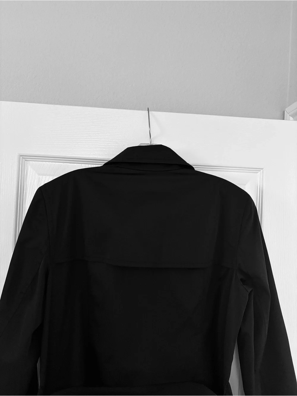Michael Kors Black Belted Trench Coat